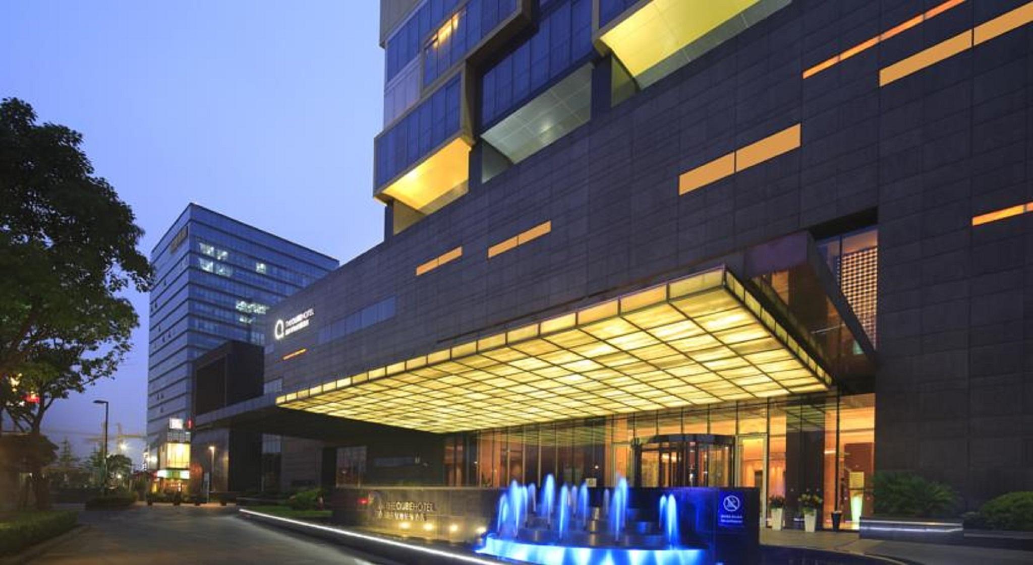 The Qube Hotel Shanghai -Close To Pudong International Airport And Disney Land Esterno foto